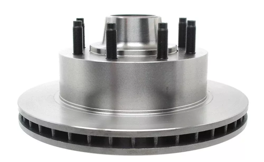 Raybestos R-Line Replacement Front Disc Brake Rotor And Hub Assembly - For Select Year Ford Bronco Models (66528R)