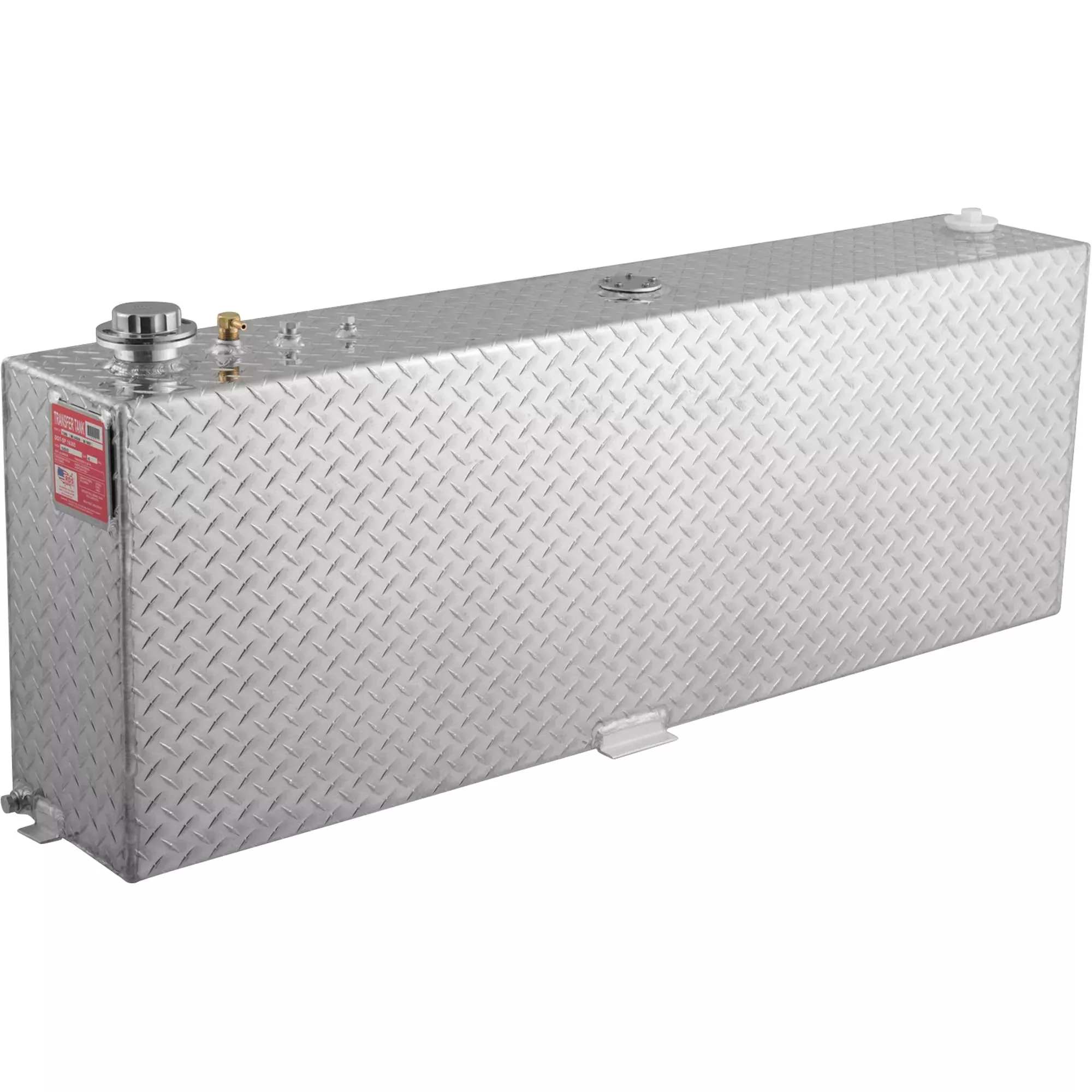 RDS MFG INC Rectangular Auxiliary Fuel Tank – 45 Gallon, Aluminum, Model 71083
