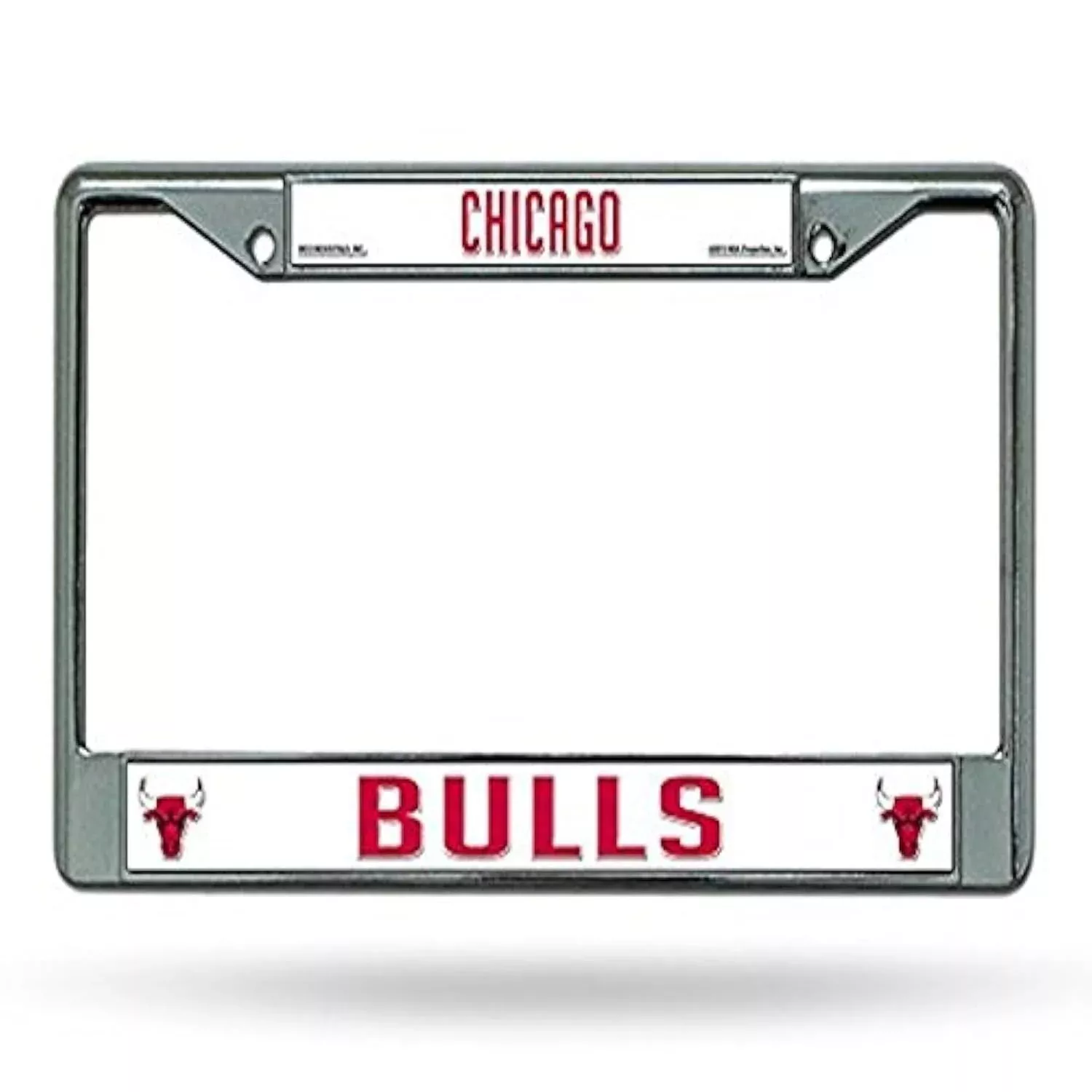 Rico Chicago Bulls Chrome License Plate Frame