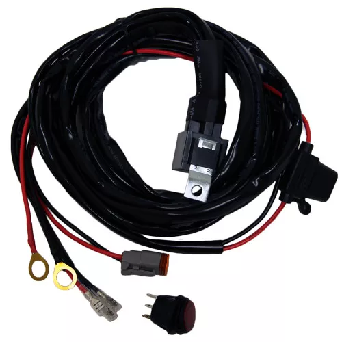 Rigid Industries E & SR Series 10-30 inch LED Light Bar 12V Wiring Wire Harness