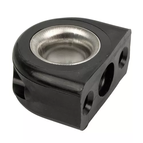 Ronstan Stainless Steel Lined Control Line Deck Fairlead 14mm 9/16 inch ID BLACK