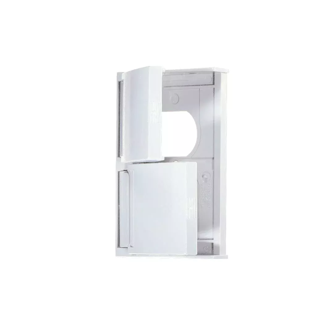 Rv Designer E365 Snap Cover Oulet Plate, Weatherproof, White, Ac Electrical, Quantity 1
