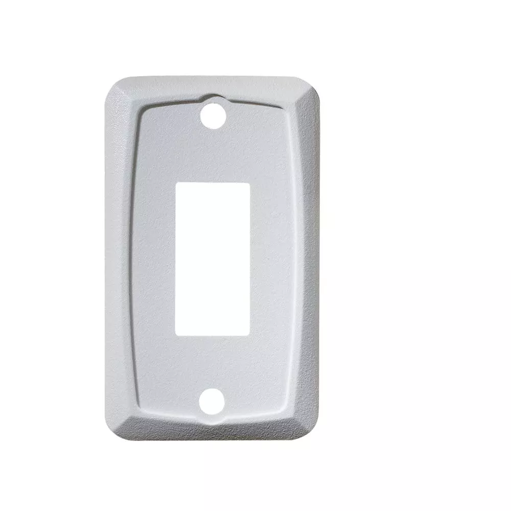 Rv Designer S381, Rocker Switch Mounting Plate, Dc Electrical White