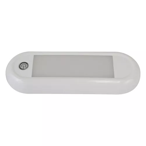 Scandvik 7" Oval Dome Light w/SwitchDimming - 12/24V