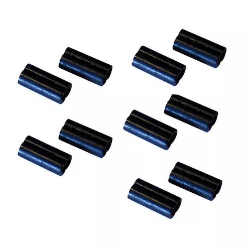 Scotty Double Line Connector Sleeves - 10 Pack, Joining Sleeves, Splice Sleeves