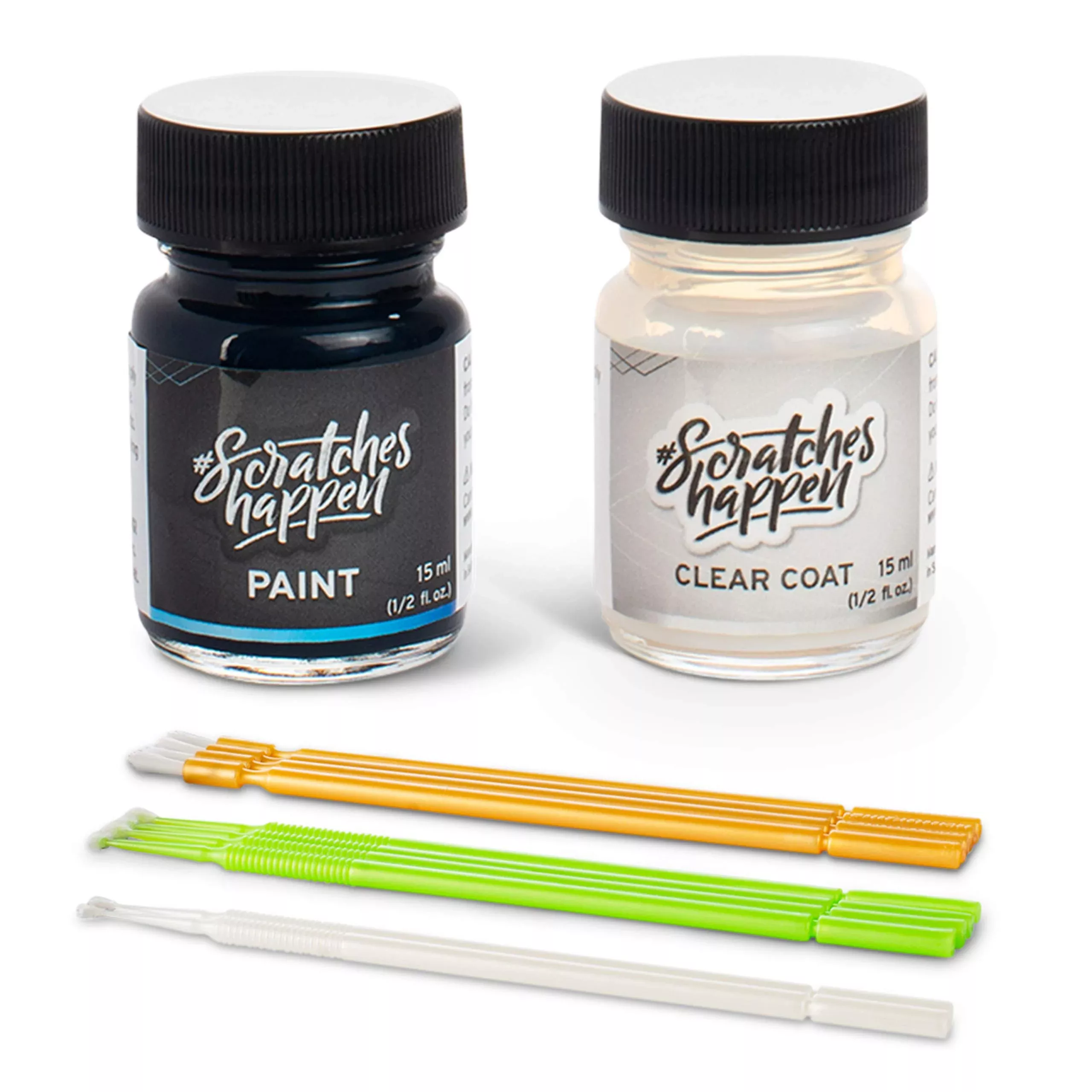Scratcheshappen Exact-Match Touch Up Paint Kit Compatible With Audi Suzuka Gray Metallic (Ly7F/M1) – Bottle, Essential