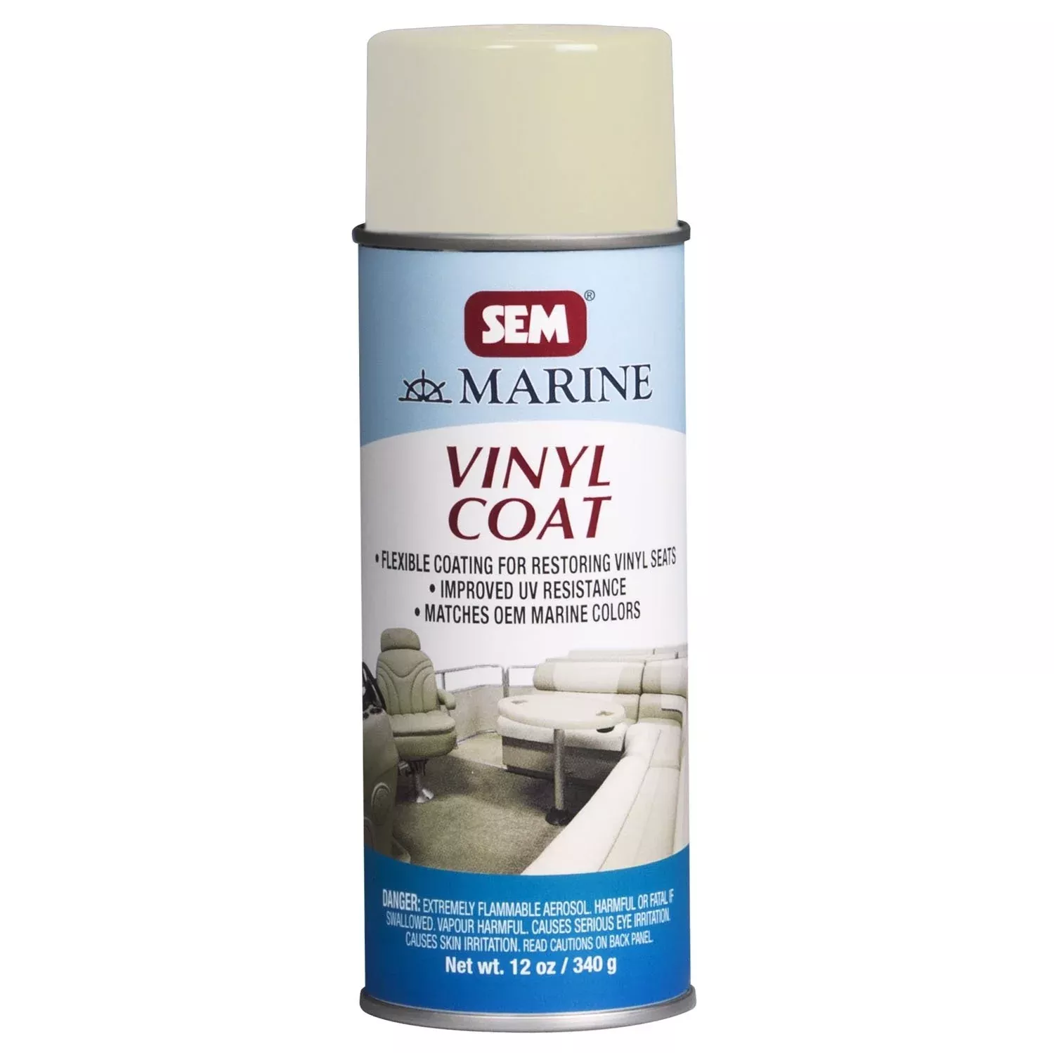 Sem M25103 Sea Ray Alabaster Marine Vinyl Coat – 12 Oz.