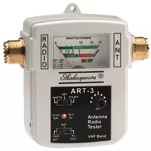 Shakespeare ART3 12V VHF Antenna & Radio Tester for Receiver Function/Power/VSWR