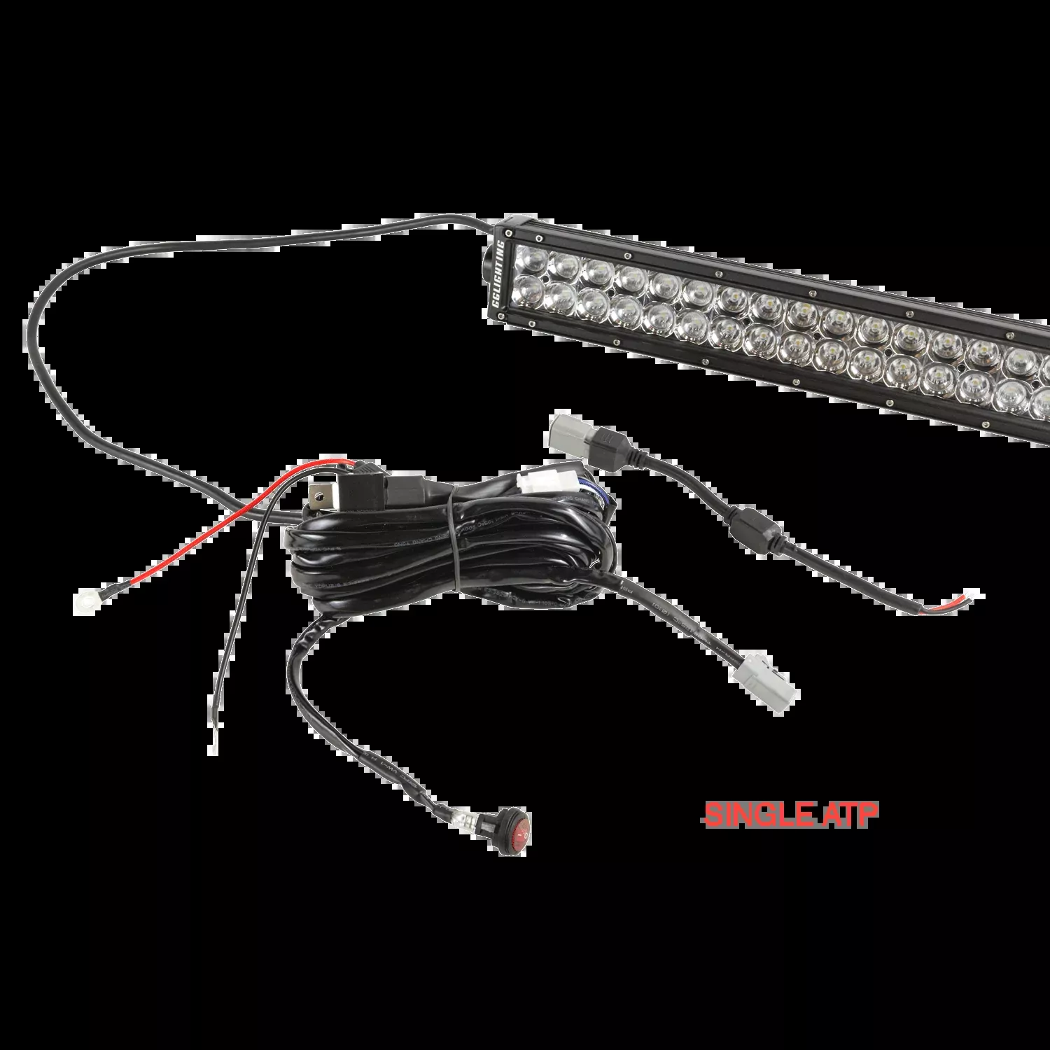 Single Offroad Light Relay Harness