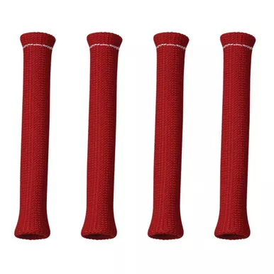 Spk Plug Boot Protectors High Temp Red 4-Pack