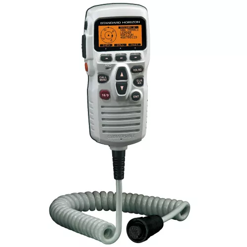 Standard Horizon VHF Radio RAM3+ 2nd Station Remote Control Mic Microphone WHITE