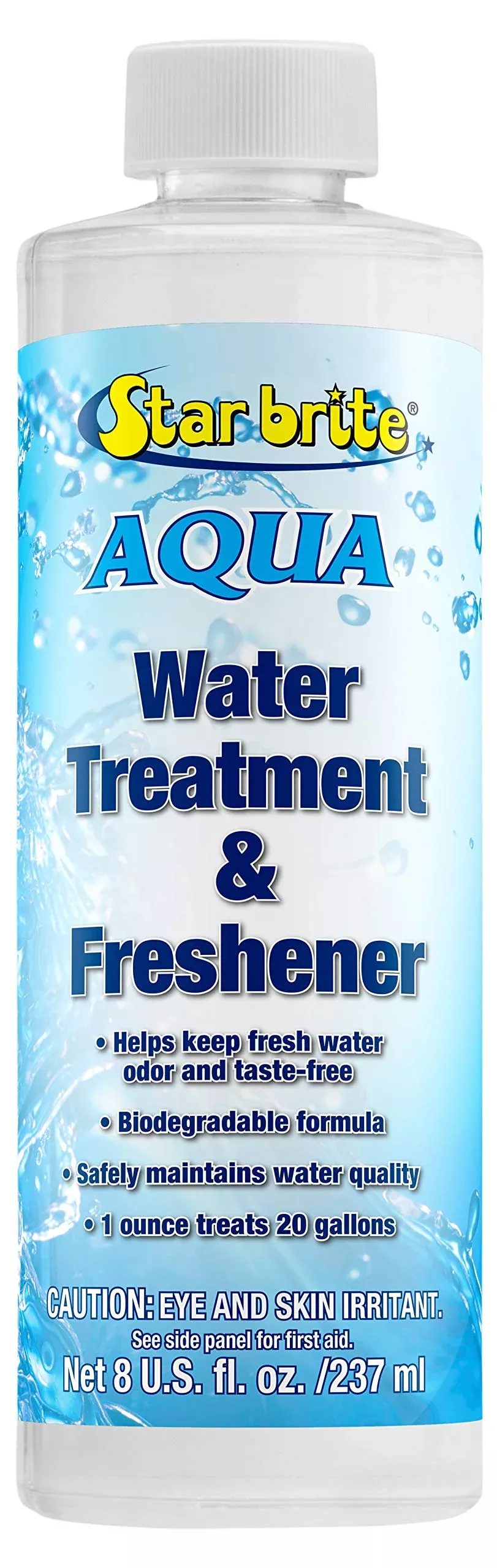 Star Brite Aqua Water Treatment & Freshener – 8 Oz (097008)