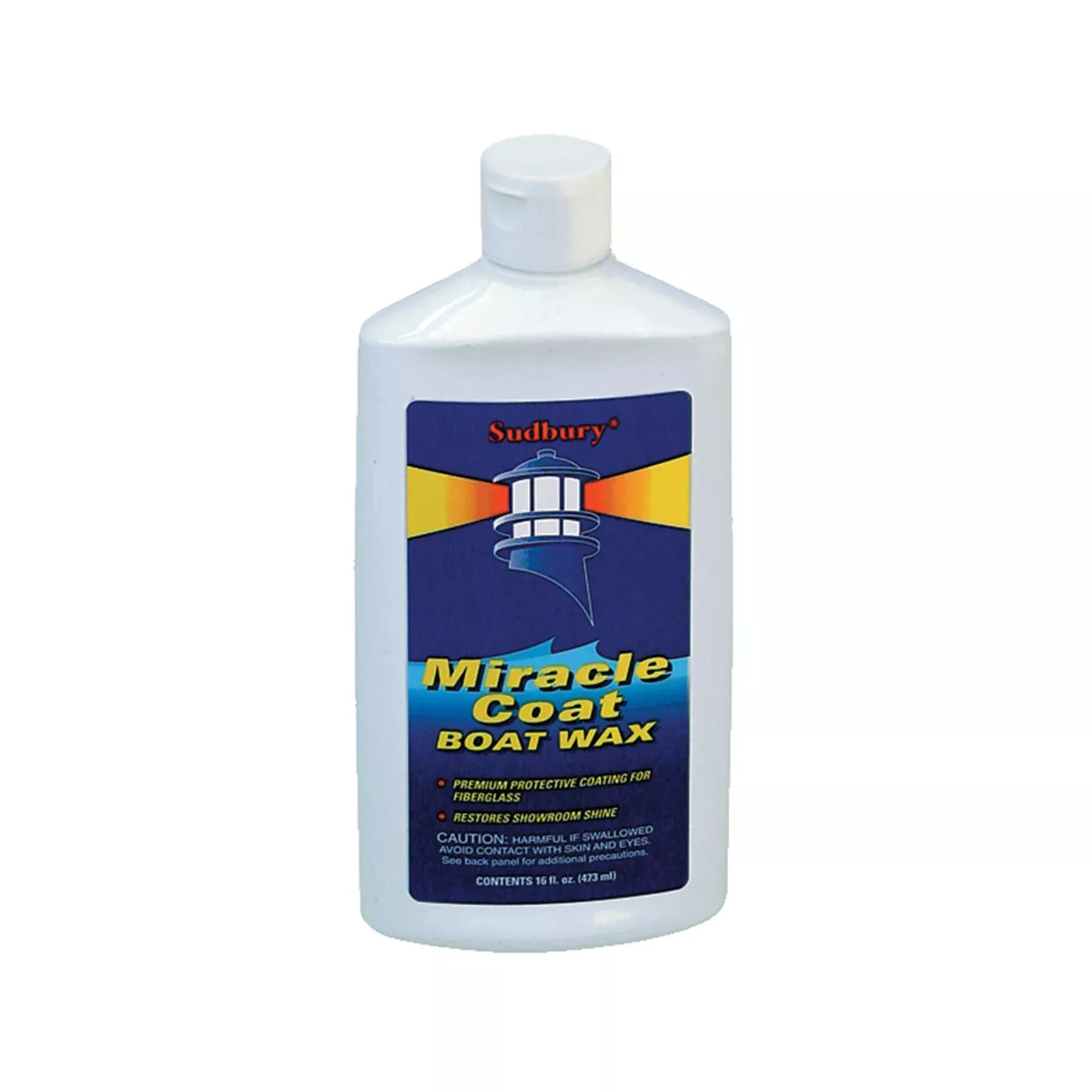 Sudbury 412 Miracle Coat Boat Wax, 16-Ounce Liquid