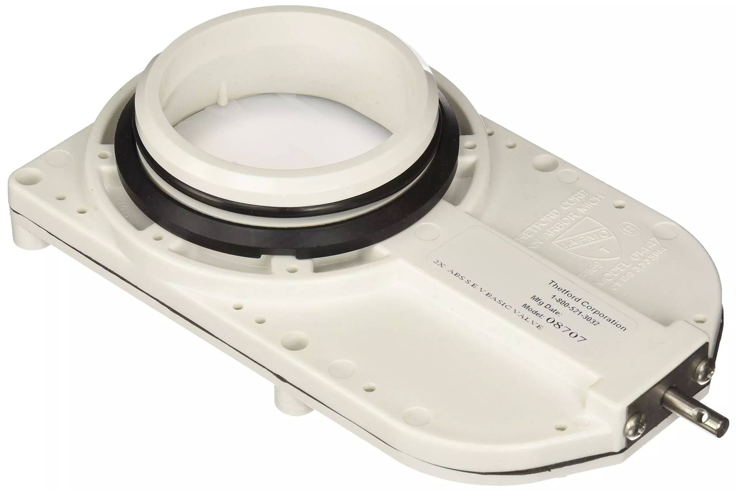 Thetford 08707 Toilet Dump Valve – 3 Inch Plastic, Durable Design