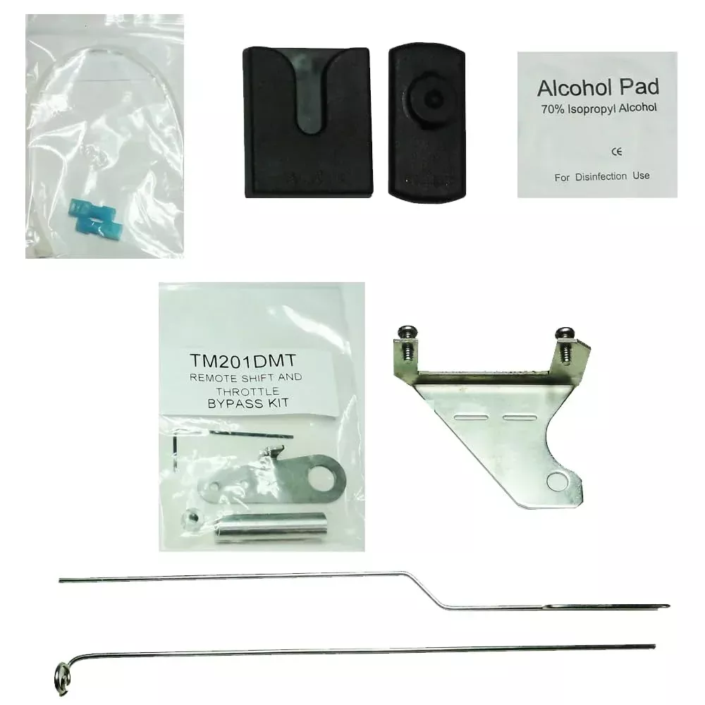 Trollmaster Tm214Hwkit Pro3 Plus Hardware Kit (Evinrude 15Hp (’12+), Mercury 15, 20Hp (’11+), Nissan 20Hp (’11+)), 1 Pack