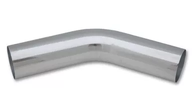 Tubing 45 Degree Elbow Aluminum Polished5in