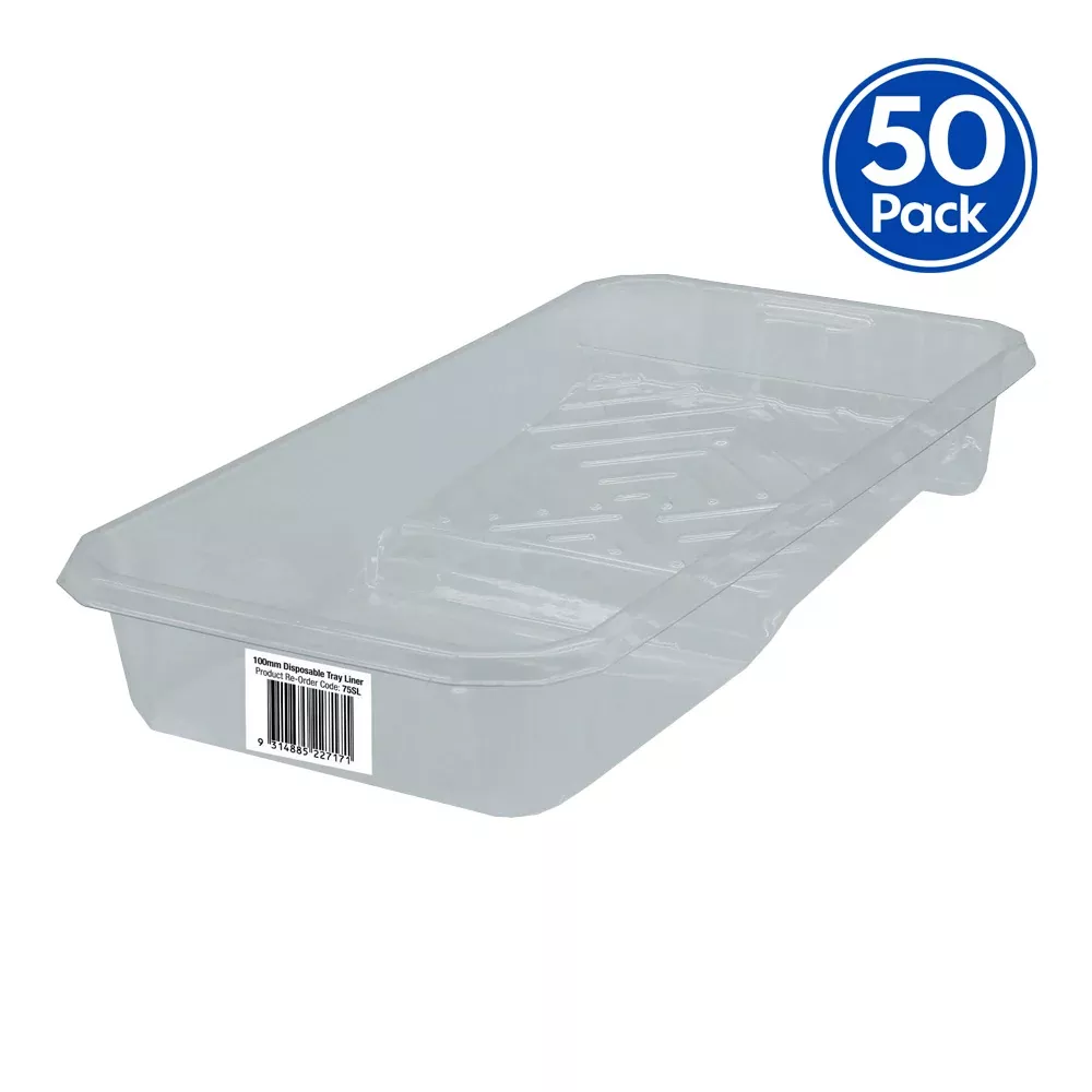 UNi-PRO 100mm Disposable Tray Liner Paint Roller Refill x50