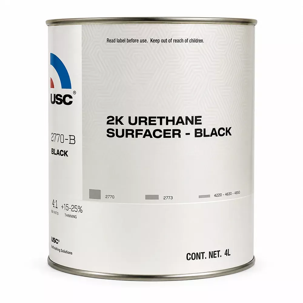 USC 2770-B 2K Urethane Surfacer Black 4L