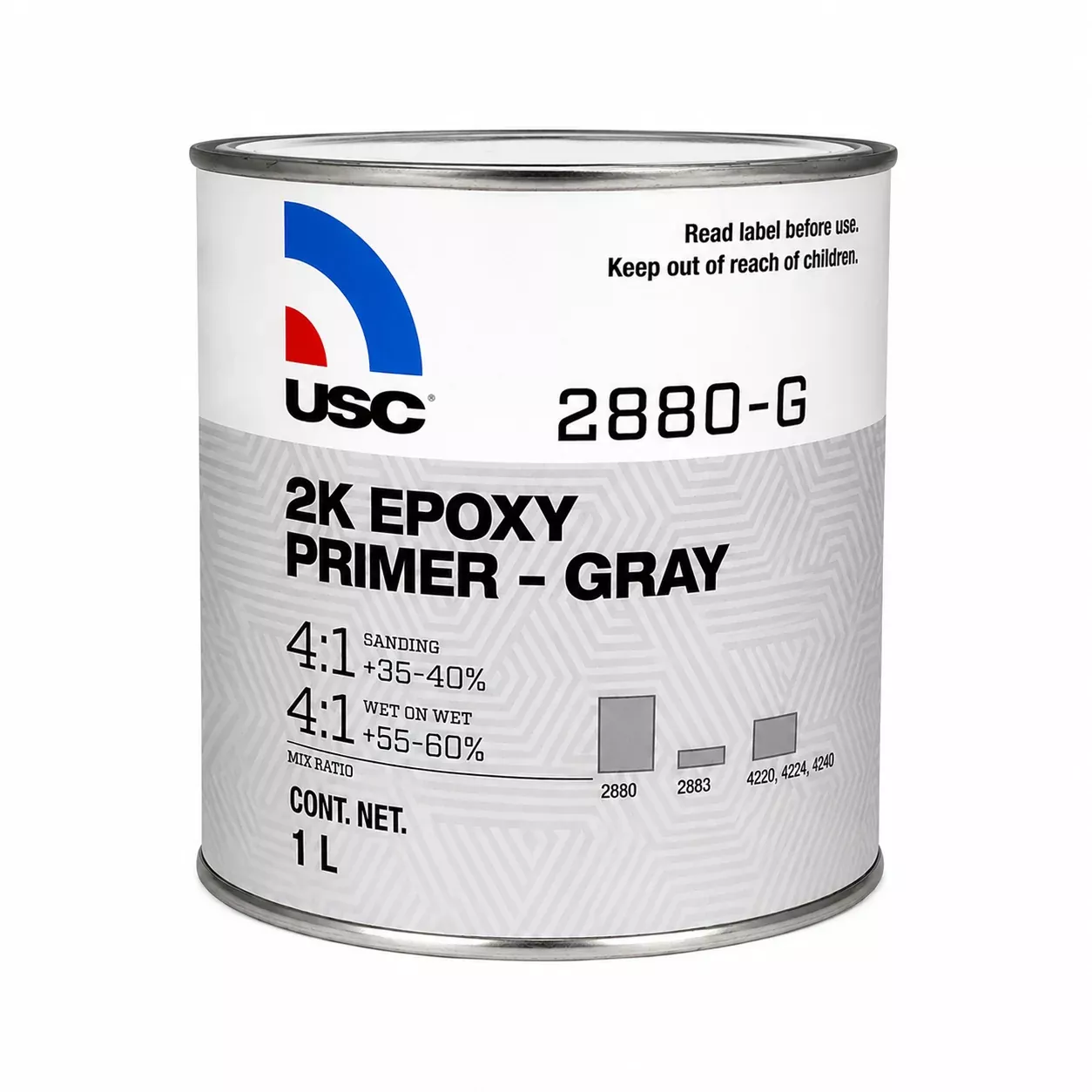 USC 2880-G 2K Epoxy Primer Grey 1L