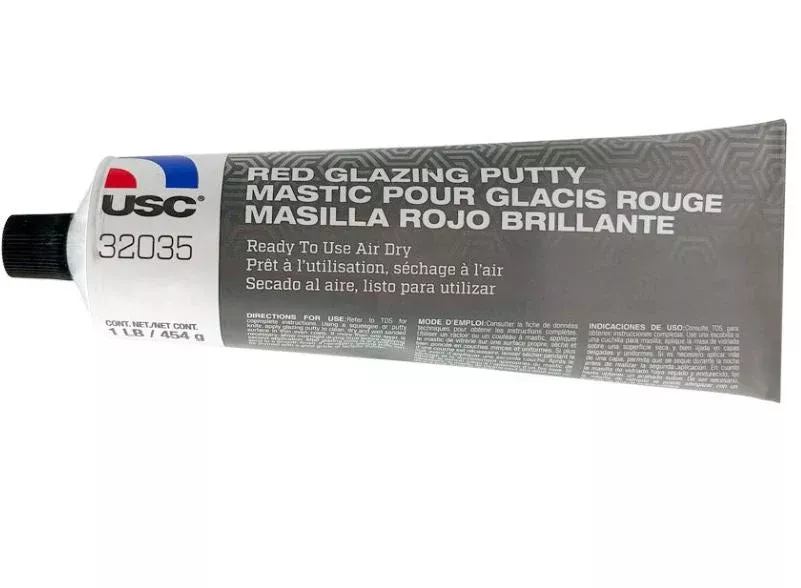 USC 32035 Red Glazing Putty