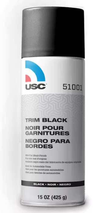 USC 51001 Aerosol Trim Black