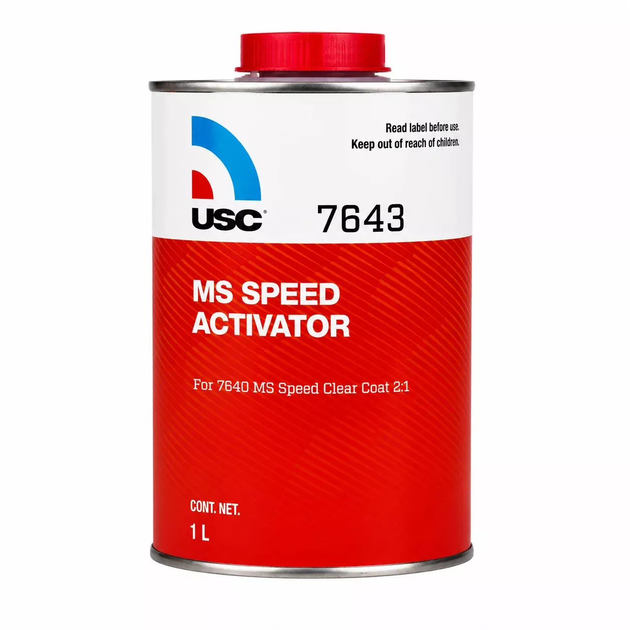 USC 7643 Activator For 7640 MS Speed Clear Coat 1L