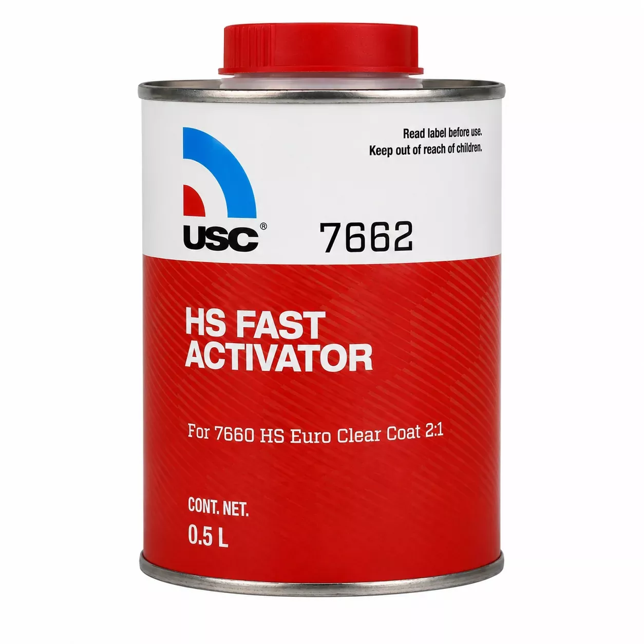 USC 7662 Fast Activator For 7660 HS Clear Coat 500ml
