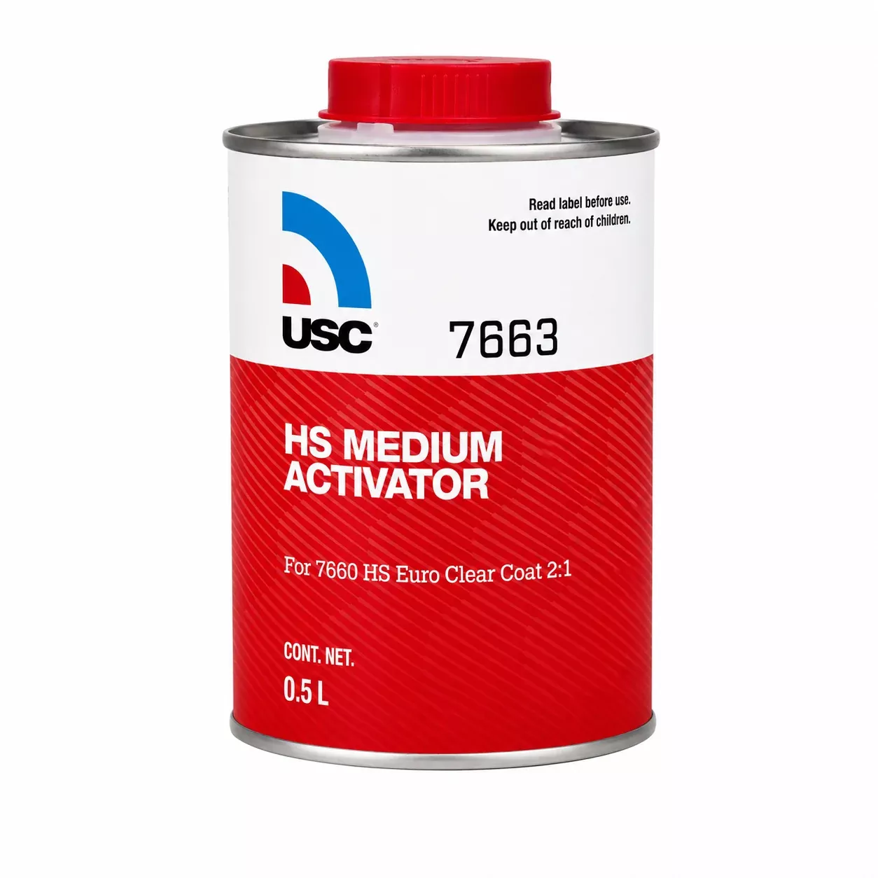 USC 7663 Medium Activator For 7660 HS Clear Coat 500ml