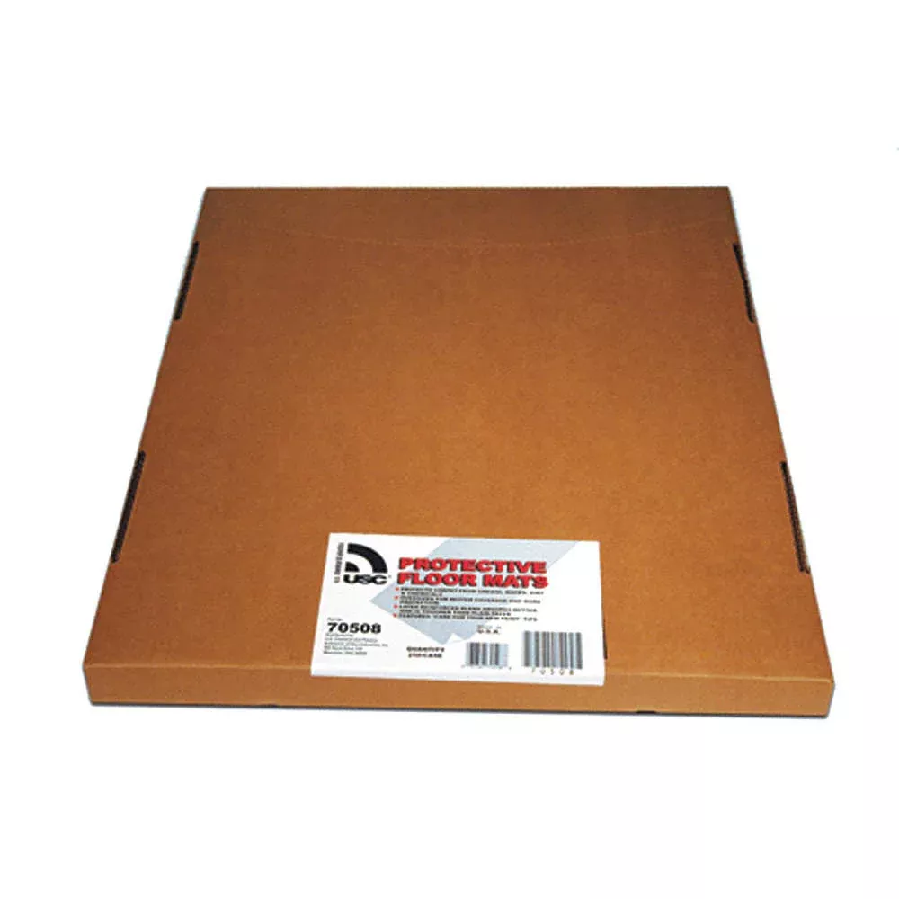 USC Coated Paper Floor Mats - Case of 250