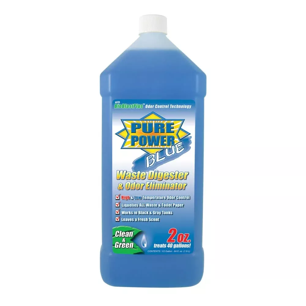 Valterra V23003 ‘Pure Power Blue’ Waste Digester And Odor Eliminator – 64 Oz. Bottle