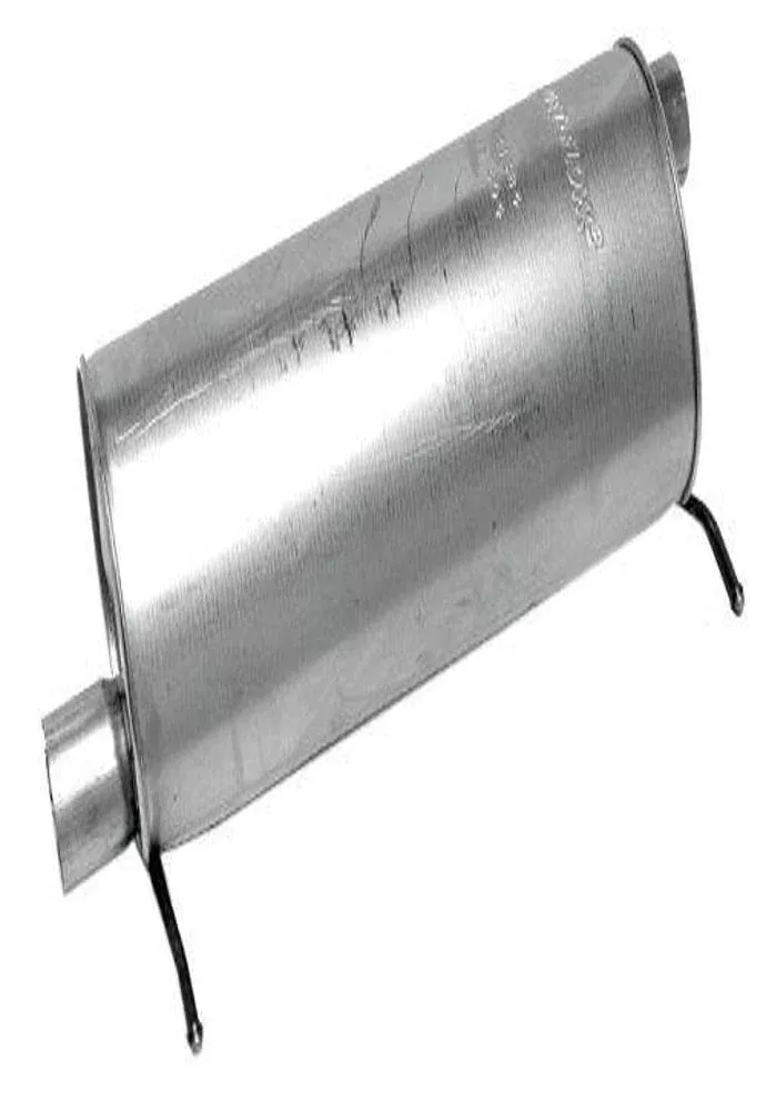 Walker Quiet-Flow Ss 21384 Direct Fit Exhaust Muffler 3 Inlet (Id) 2.75 Outlet (Od) For Ford E-350 Super Duty