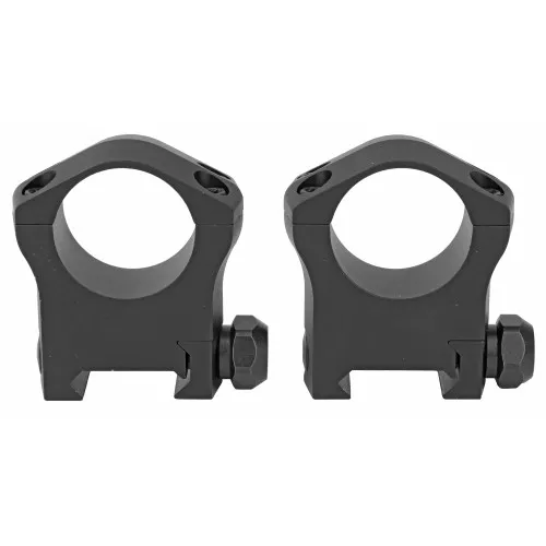 Warne Mountain Tech Rings, 1", High, Matte Finish 7202M