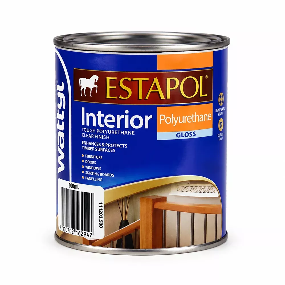 WATTYL Estapol Interior Polyurethane Gloss Clear 500ml