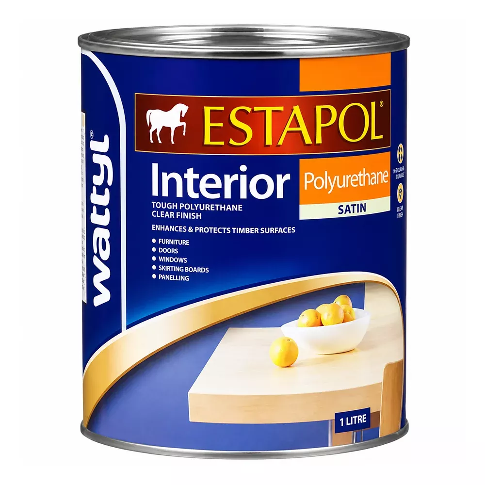WATTYL Estapol Interior Polyurethane Satin Clear 1L