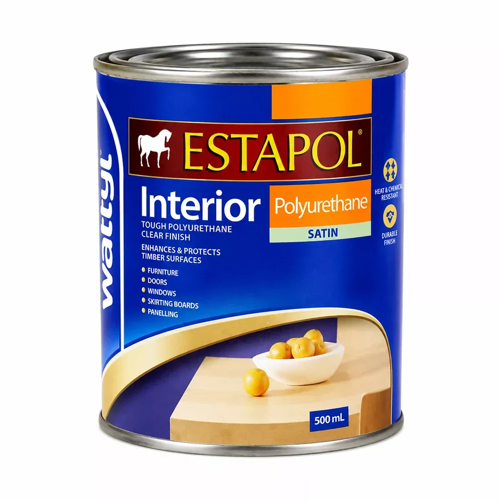 WATTYL Estapol Interior Polyurethane Satin Clear 500ml