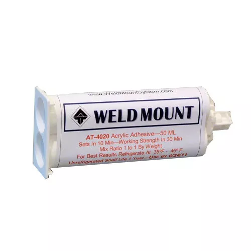 Weld Mount AT-4020 Composite Acrylic Adhesive Bonder 50ml Cartridge Tube