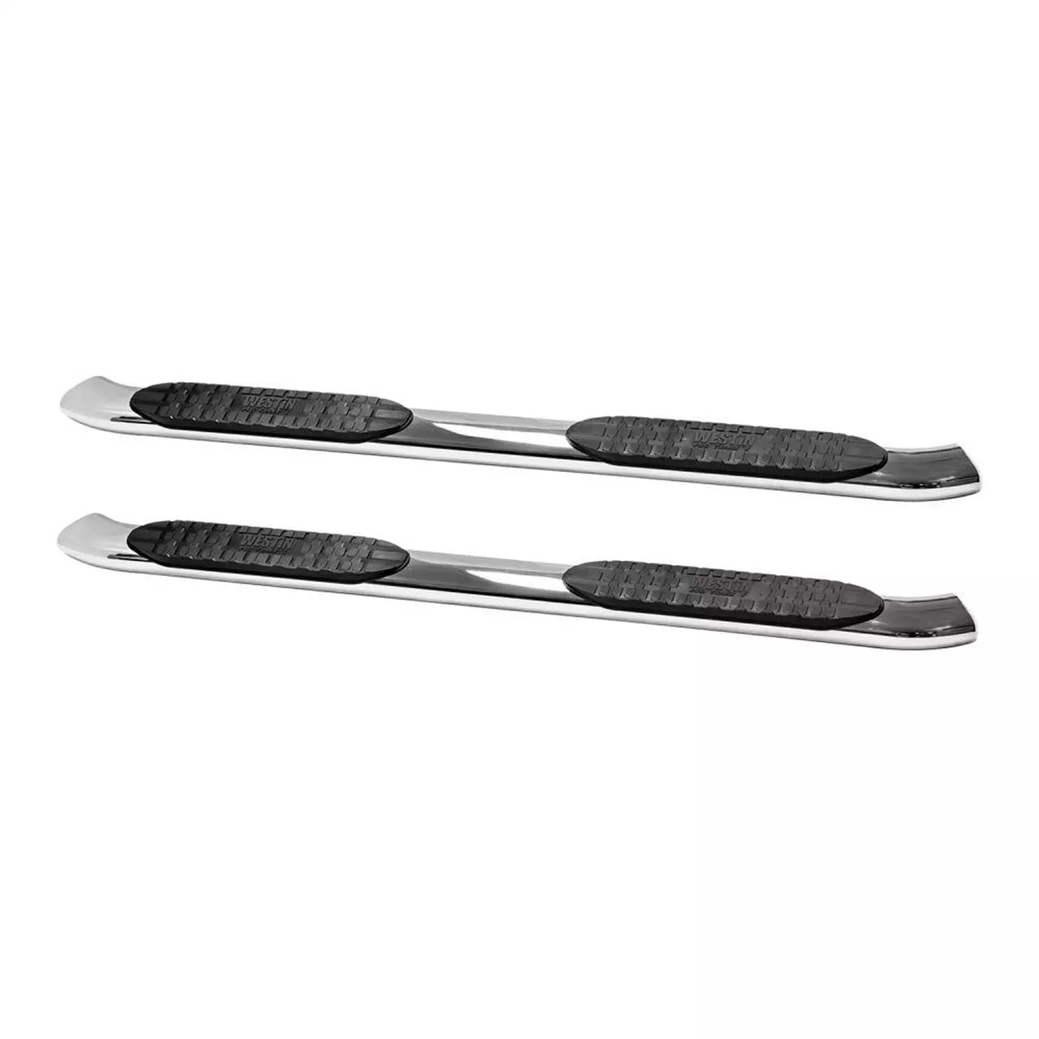 Westin 21-51950 Pro Traxx 5 Oval Nerf Bars Fits 2007-2013 Silverado Sierra 1500 Crew Cab 2007-2010 Silverado Sierra 2500 3500Hd 2011-2014 Silverado Sierra 2500 3500Hd (Exc Diesel) Polished Pair
