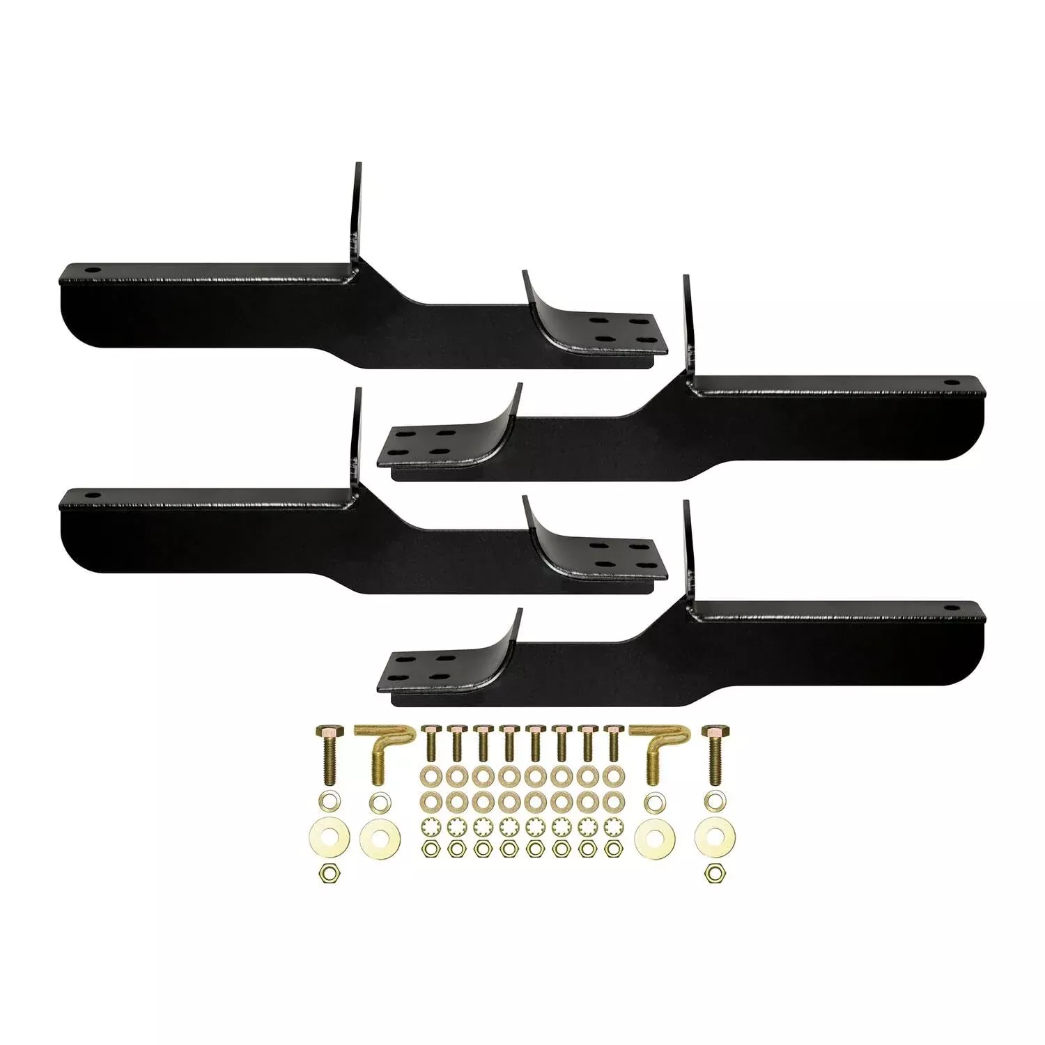 Westin 22-1985 Premier Oval Nerf Bar Mount Kit Fits 2011-2017 Durango 2011-2017 Grand Cherokee Black Pair