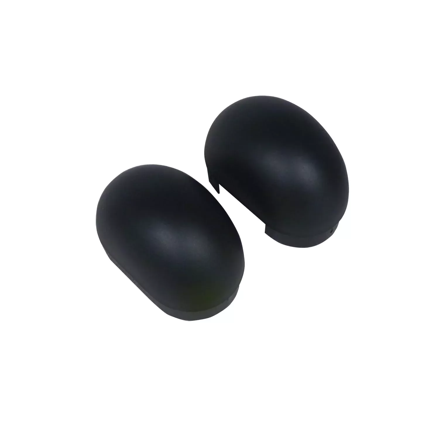 Westin 22-5003 Black 4 Oval Tube End Cap Kit