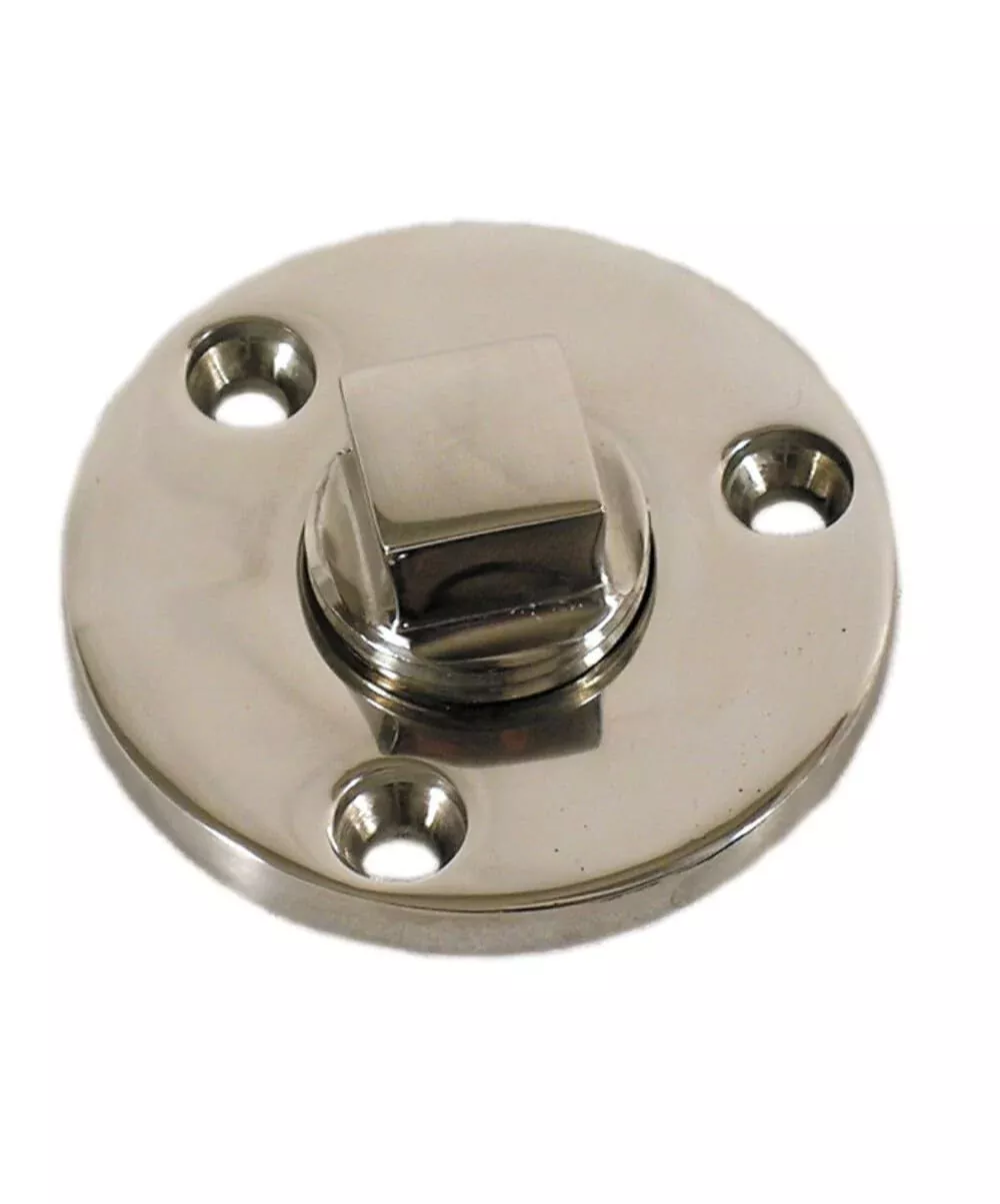 Whitecap Ind Whitecap 6351C Stainless Steel Garboard Drain Plug – 1/2 Ipt