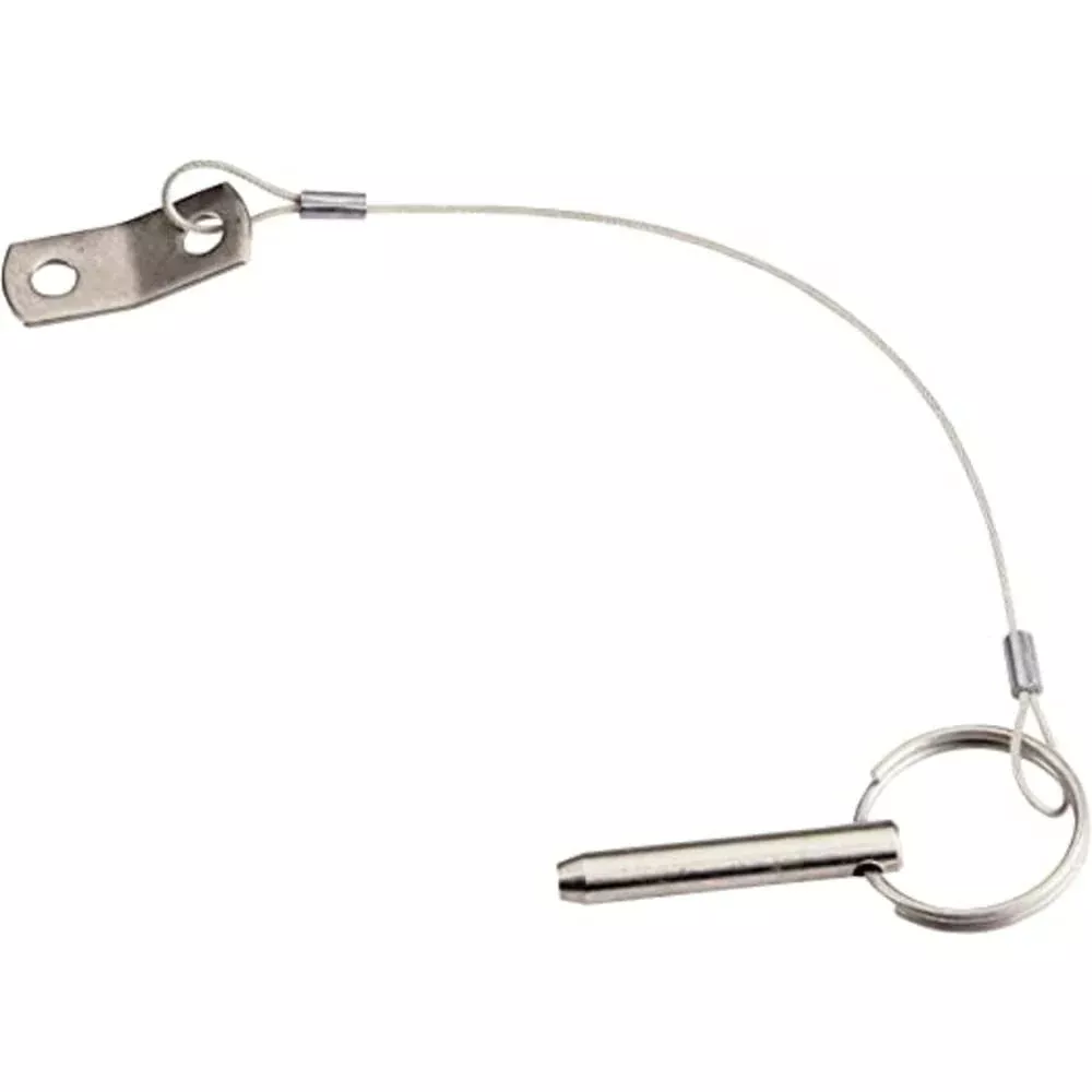 Whitecap Ind Whitecap S-1020C Quick Release Pin With Lanyard And Tab – 1/4 X 1